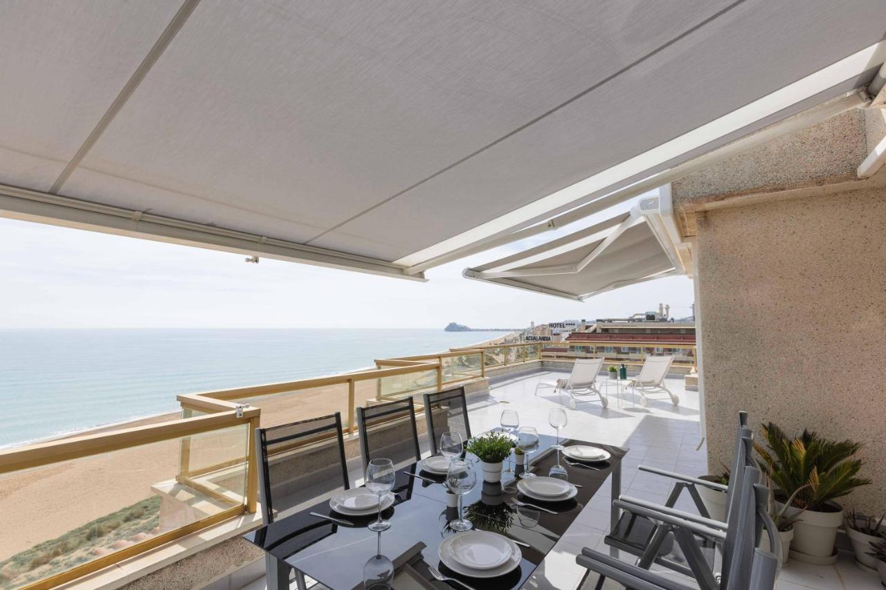 Atico En Primera Linea Mediterraneo Peñíscola Exterior foto